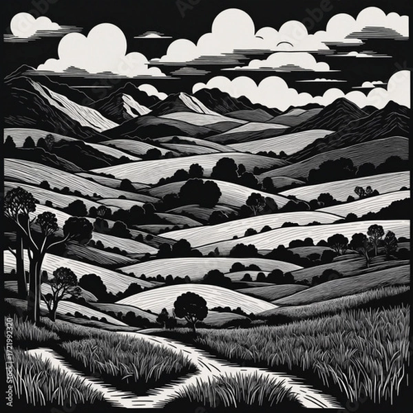 Obraz Wonderful dream Desert Landscape