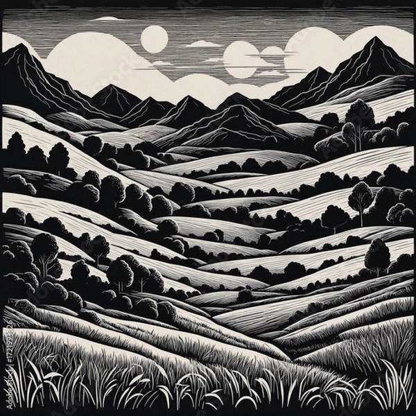 Obraz Wonderful dream Desert Landscape