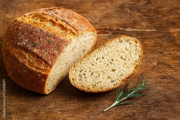 Obraz loaf of rye bread