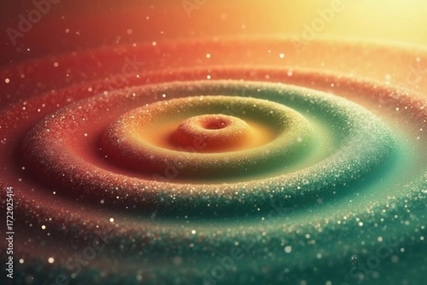 Obraz spiral galaxy in space