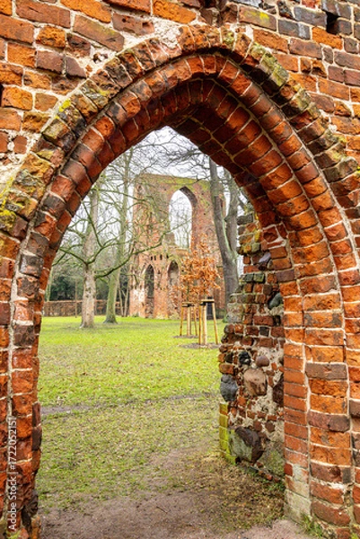 Fototapeta Klosterruinen Eldena in Greifswald
