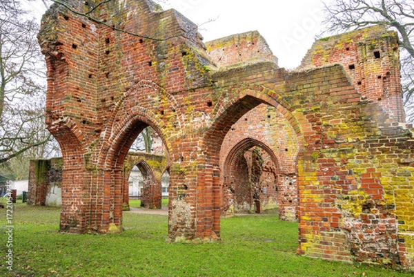 Fototapeta Klosterruine in Eldena