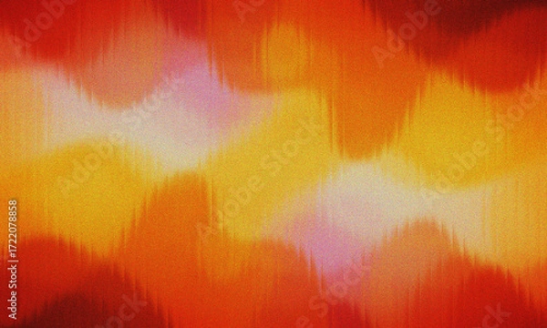 Obraz Zigzag Waves of Warm Gradient Energy