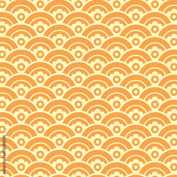 Obraz abstract seamless pattern design with circles