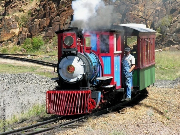 Obraz small vintage train