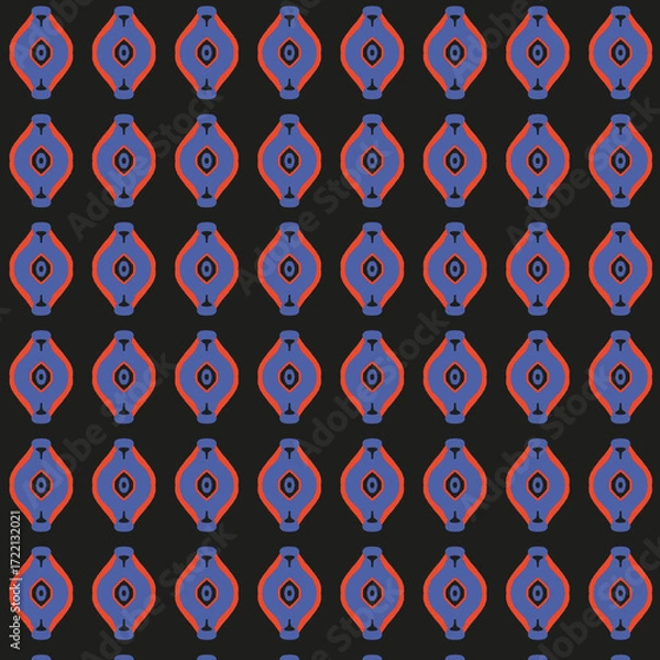 Fototapeta You can use multi-purpose pattern designs on fabric wallpapers, ceramics, etc.