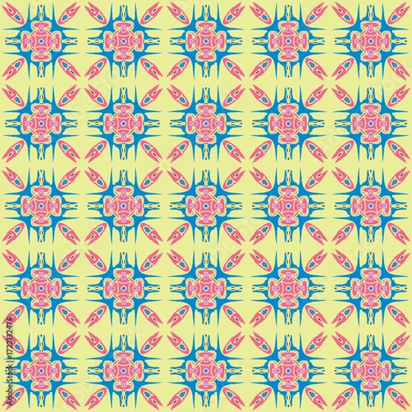 Fototapeta You can use multi-purpose pattern designs on fabric wallpapers, ceramics, etc.