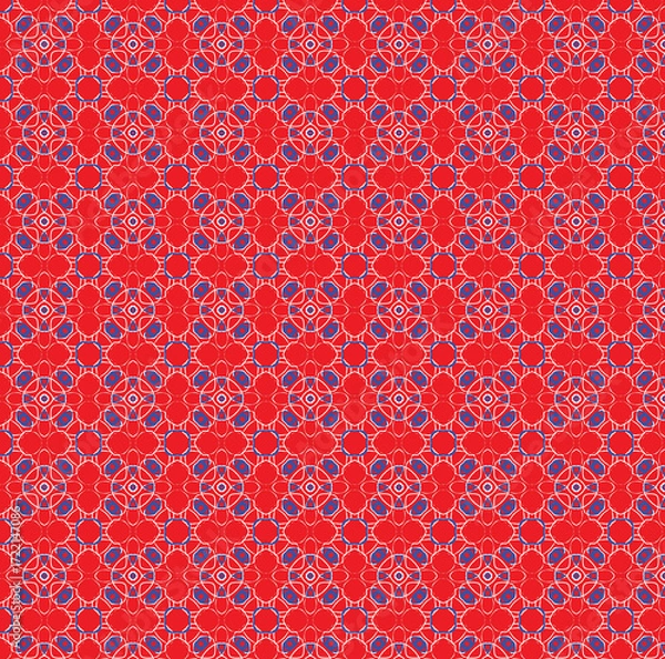 Fototapeta You can use multi-purpose pattern designs on fabric wallpapers, ceramics, etc.