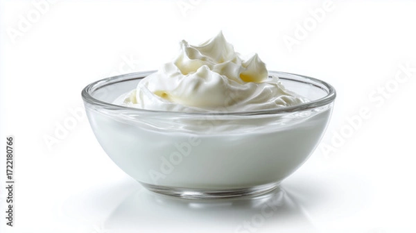 Obraz Glossy and Luminous Yogurt Texture