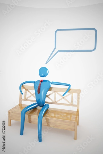 Obraz The person relaxing