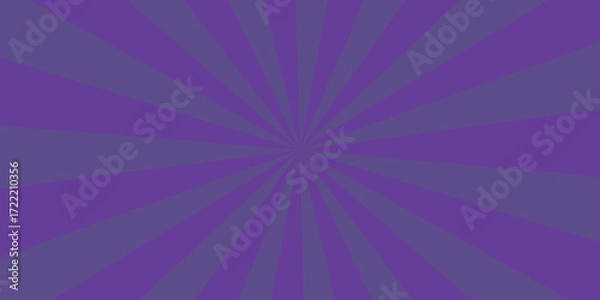 Obraz Purple Gray Sunburst Radial Stripes Background vector