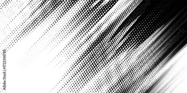 Obraz Tire tracks background for rally, drift, motocross, off-road and other auto and motorsport. Black tire marks on a white background with a worn effect and splashes of dirt..