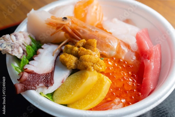 Obraz 青森名物の海鮮丼「青森のっけ丼」