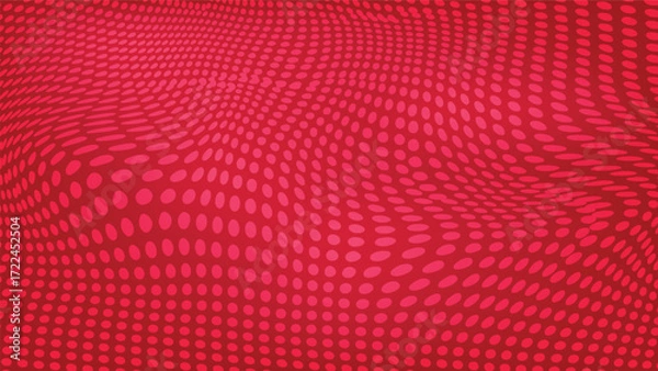 Fototapeta abstract red dots pattern background