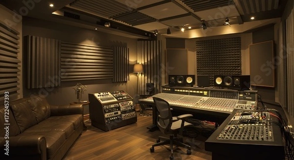 Obraz Modern recording studio interior