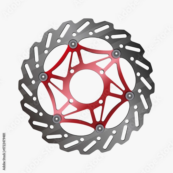 Obraz Disk Brave Vector Image And Illustration 