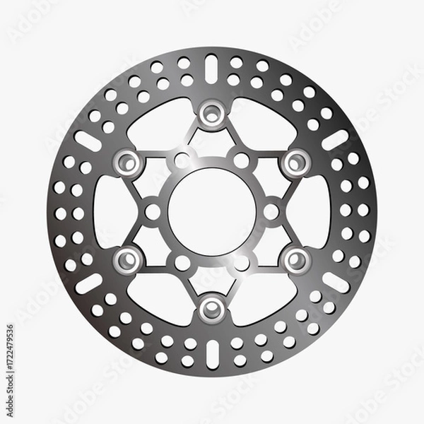 Obraz Disk Brave Vector Image And Illustration 