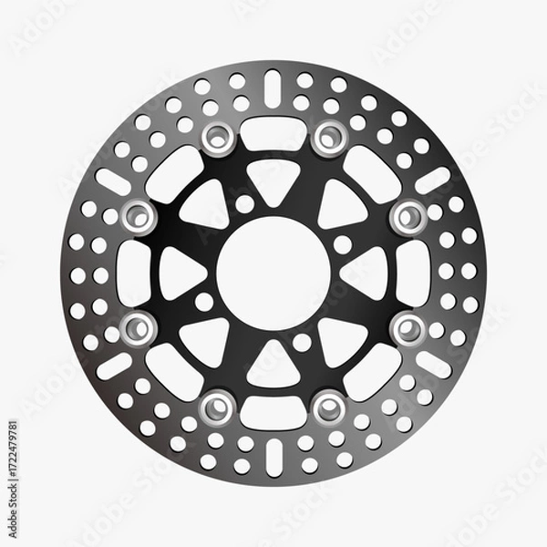Obraz Disk Brave Vector Image And Illustration 