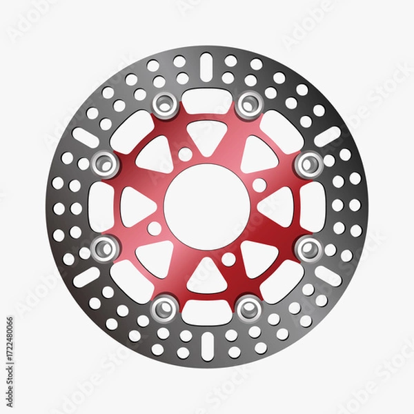 Obraz Disk Brave Vector Image And Illustration 