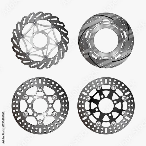 Obraz Disk Brave Vector Image And Illustration 