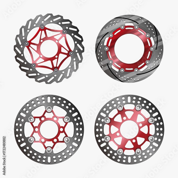 Obraz Disk Brave Vector Image And Illustration 