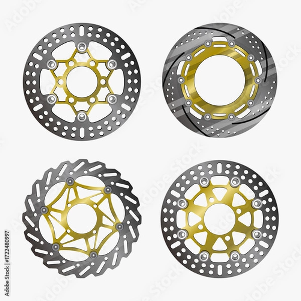 Obraz Disk Brave Vector Image And Illustration 