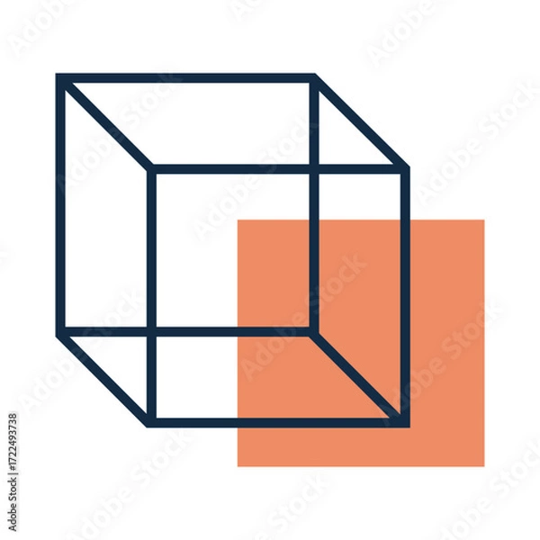 Fototapeta Abstract Geometric Shape