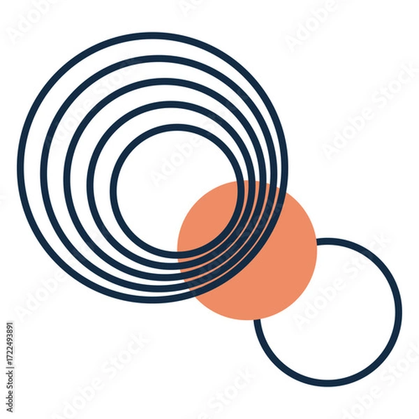 Fototapeta Abstract Geometric Shape