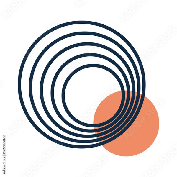 Fototapeta Abstract Geometric Shape