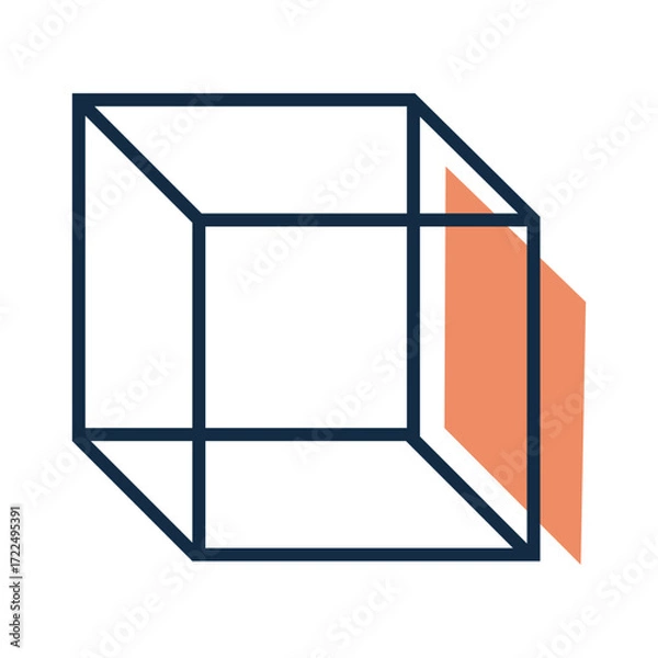 Fototapeta Abstract Geometric Shape