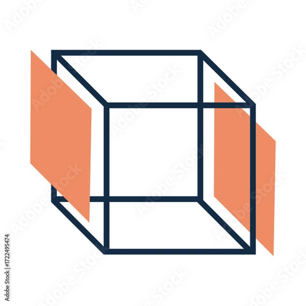 Fototapeta Abstract Geometric Shape