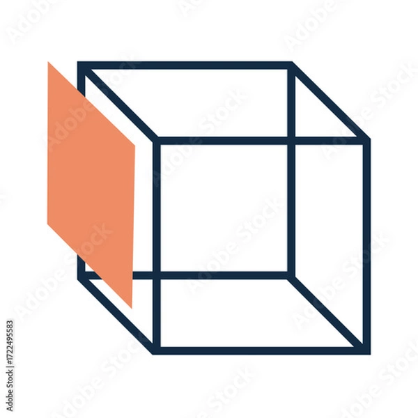 Fototapeta Abstract Geometric Shape