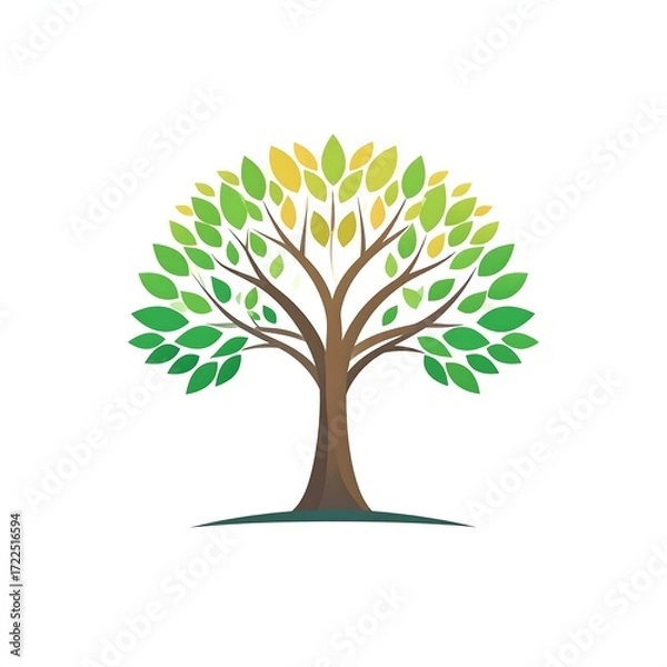 Obraz Abstract tree graphic