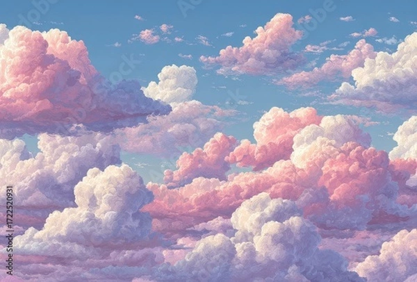 Obraz Pastel cloudscape (2)