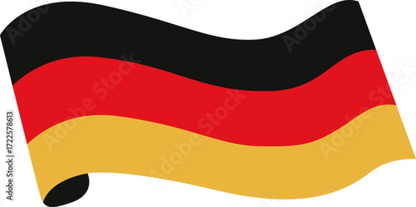 Obraz germany flag ribbon