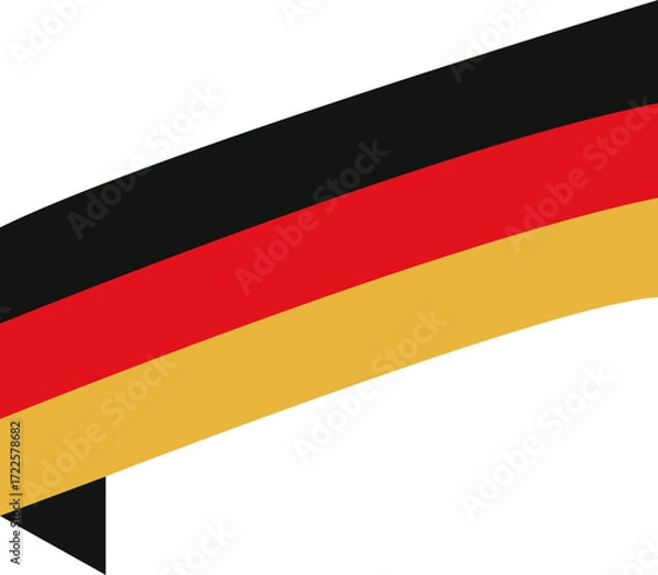Obraz germany flag ribbon