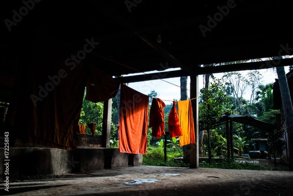 Fototapeta Monk Laundry