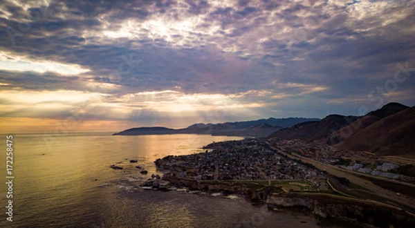 Fototapeta Shell Beach Sunset