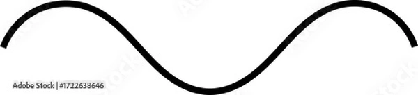 Fototapeta Abstract Curvy Line