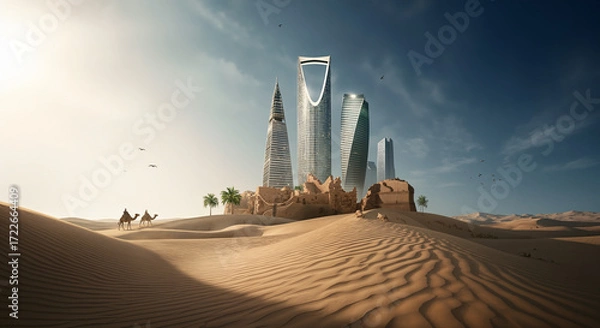 Obraz Saudi Towers