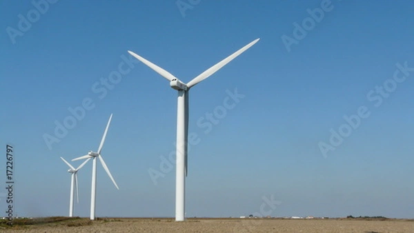 Fototapeta éoliennes