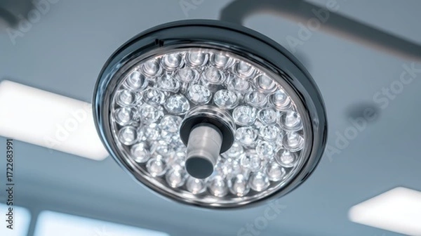 Obraz Modern Circular LED Surgical Light for Healthcare Facility Use