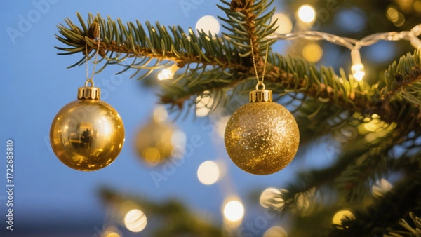 Obraz christmas tree decoration