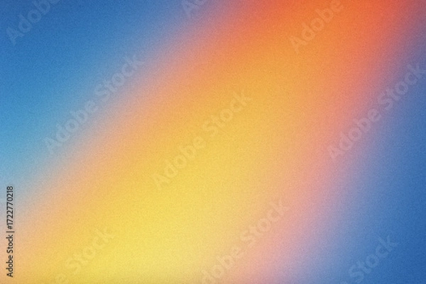Obraz Vibrant and Dynamic Gradient Background with Noise Texture Overlay