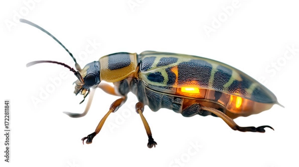 Fototapeta bug isolated on white background