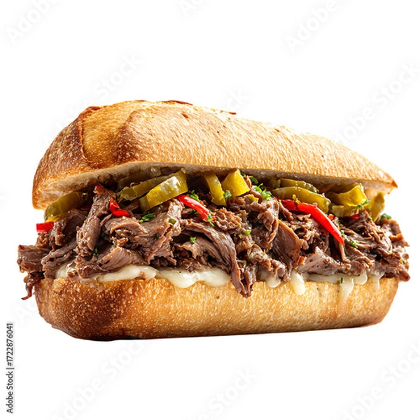 Obraz Italian Beef Sandwich