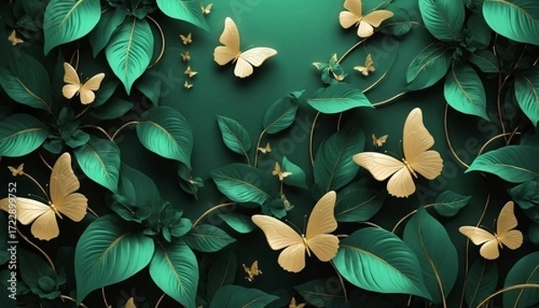 Fototapeta Gradient Peony Mural