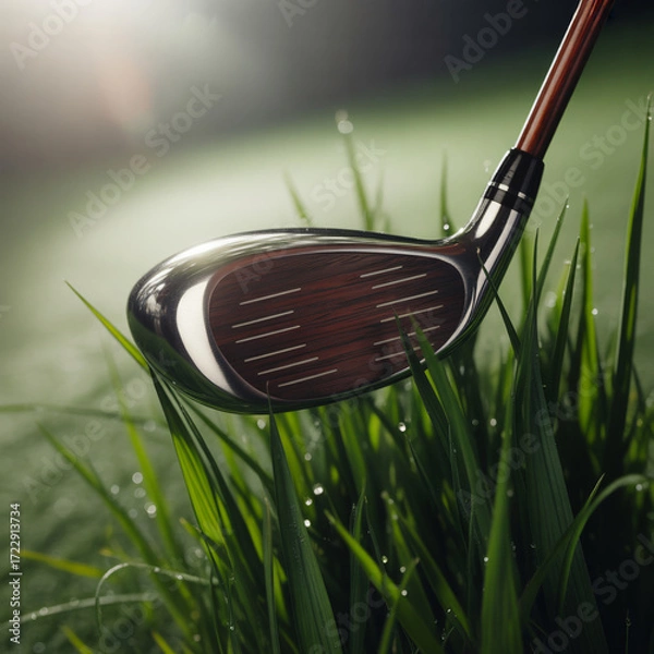 Obraz Built for golf storytellers: tight, texture‑rich close‑up that reads fast in thumbnails and hero images.