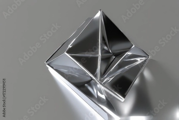 Fototapeta Abstract Geometric Pyramid