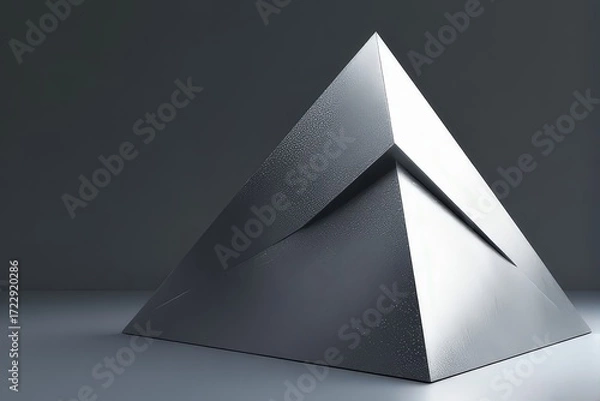 Fototapeta Abstract Geometric Pyramid